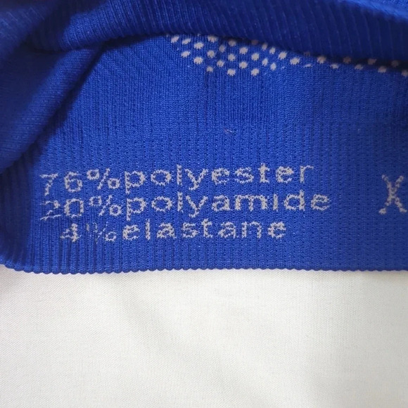 Ivy Park Seamless Racerback Sports Bra, Color Cobalt Blue Size XXS/XS - Picture 14 of 14